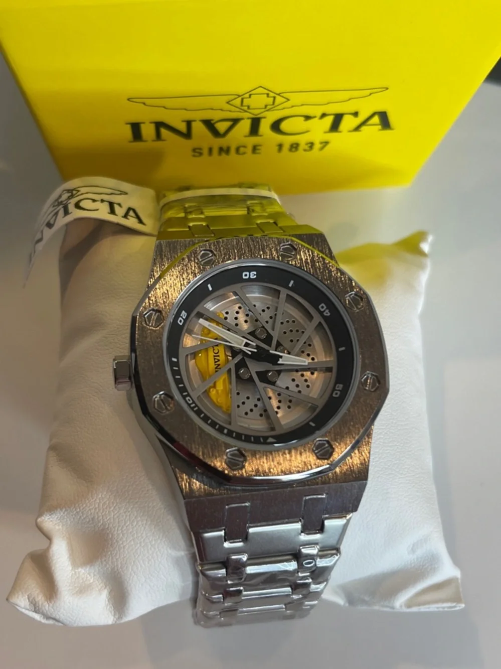 Invicta Speedway Rim Men's Watch - 42mm, Steel (69487)